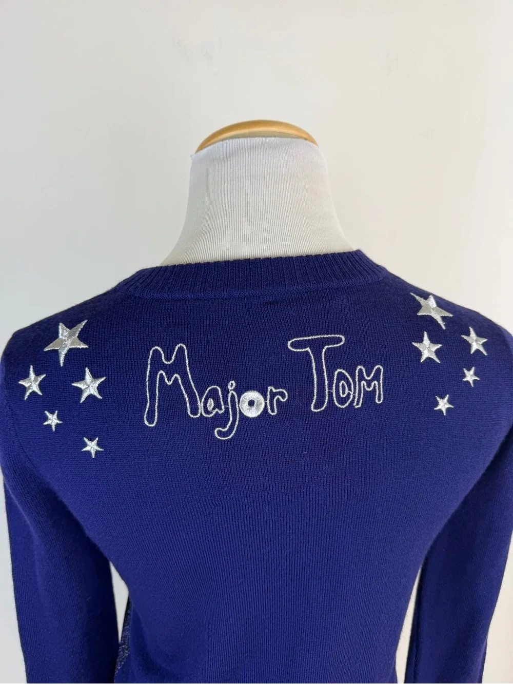 Stoned Immaculate x David Bowie Limited Edition Major Tom Sweater Size S